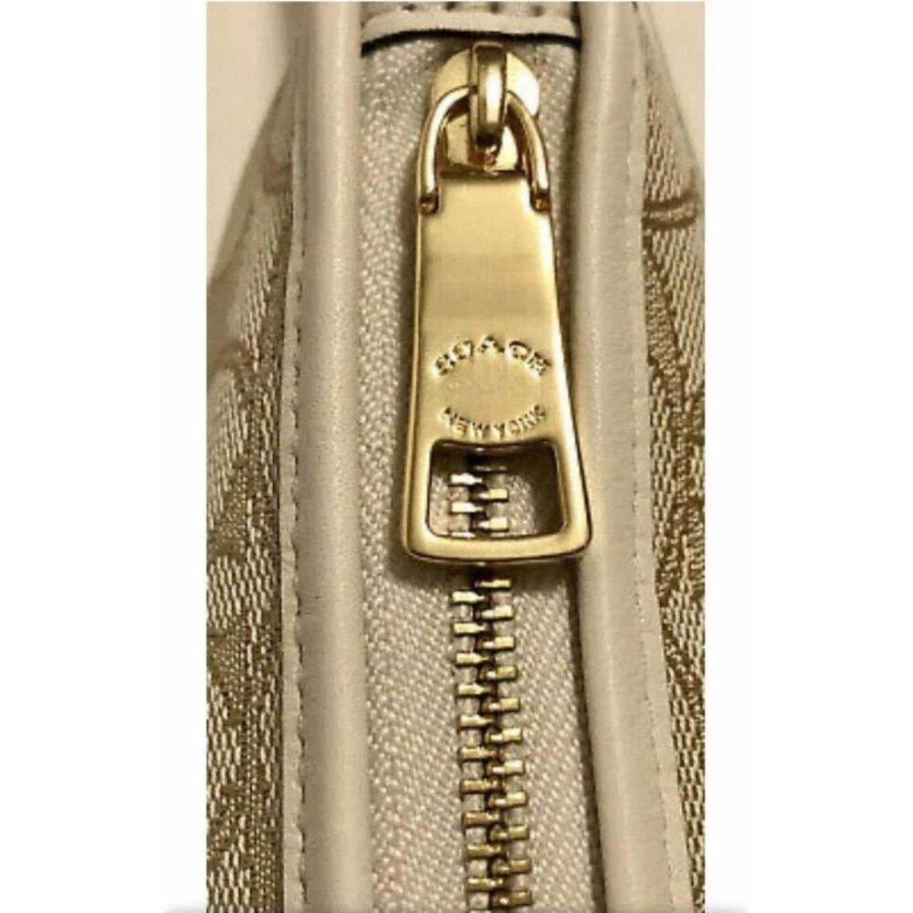 Coach Small Dufflette In Signature Jacquard‎ - NWT (New) - Picture 6 of 8